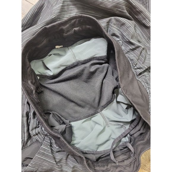 Lululemon Men M Gray Athletic THE T.H.E Short Pockets Run Gym Elastic Waist - Picture 5 of 8